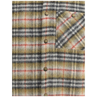 Check wool Jacket