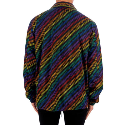 Rainbow Chain Nylon Jacket