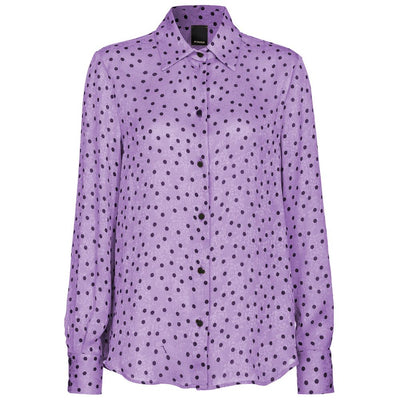 Purple Polyester Shirt