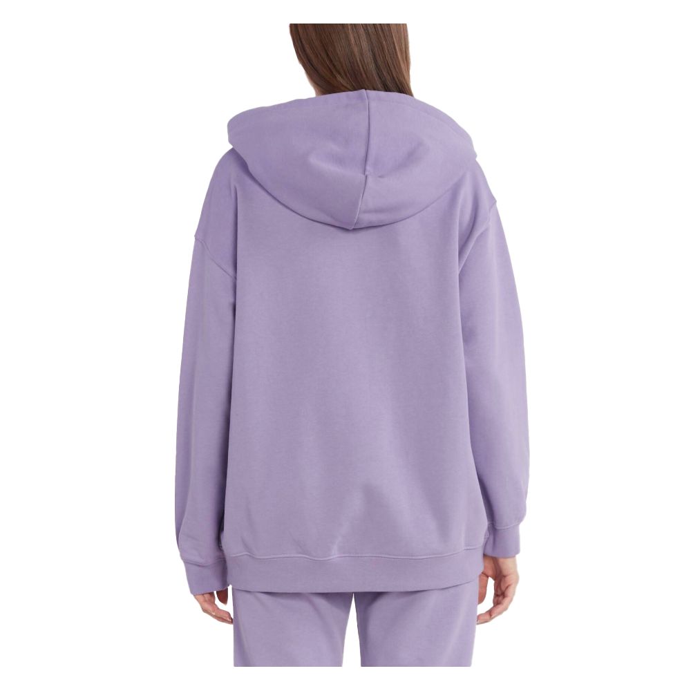 Purple Cotton Women Sweater