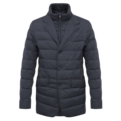 Blue Polyamide Jacket