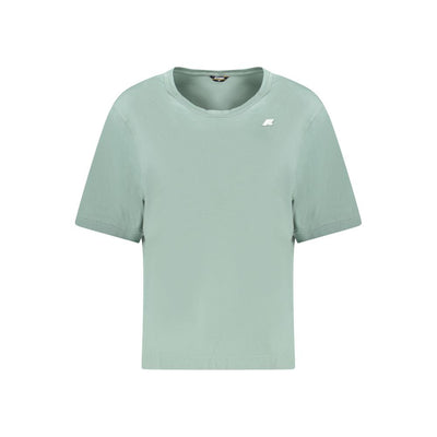 Green Cotton Tops & T-Shirt