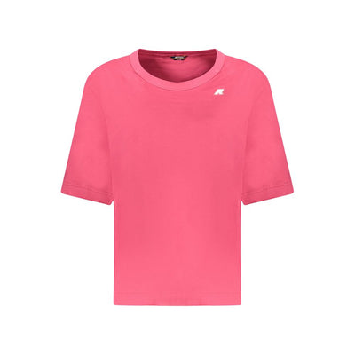 Pink Cotton Tops & T-Shirt
