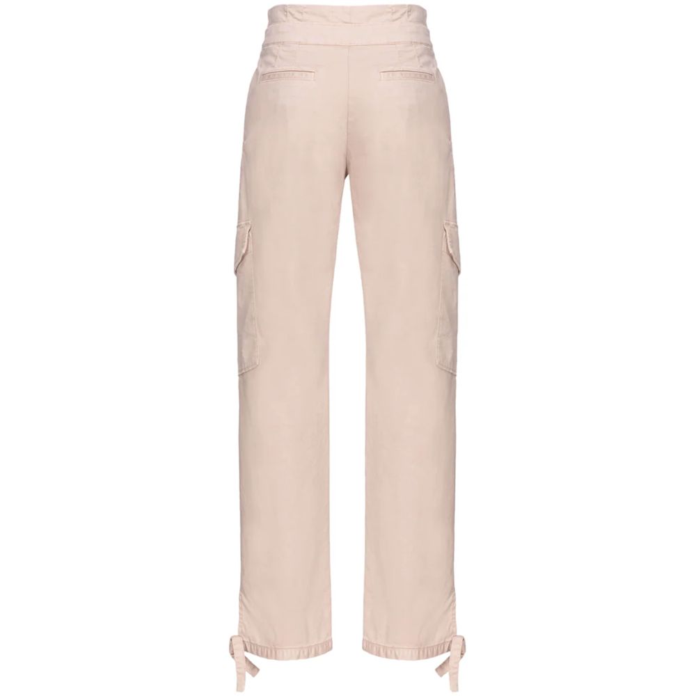 Pink Cotton Jeans & Pant