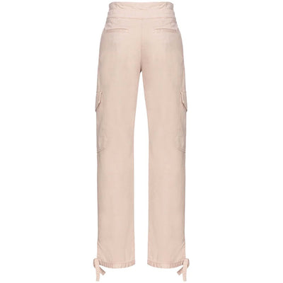Pink Cotton Jeans & Pant