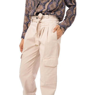 Pink Cotton Jeans & Pant