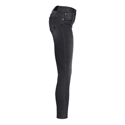 Black Cotton Women Jeans