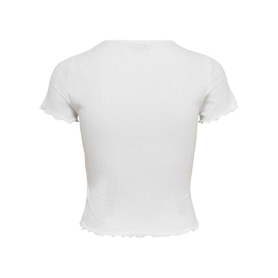 White Polyester T-Shirt