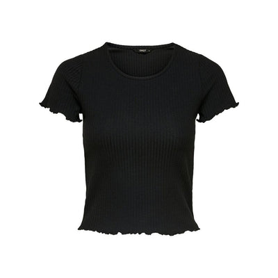 Black Polyester T-Shirt