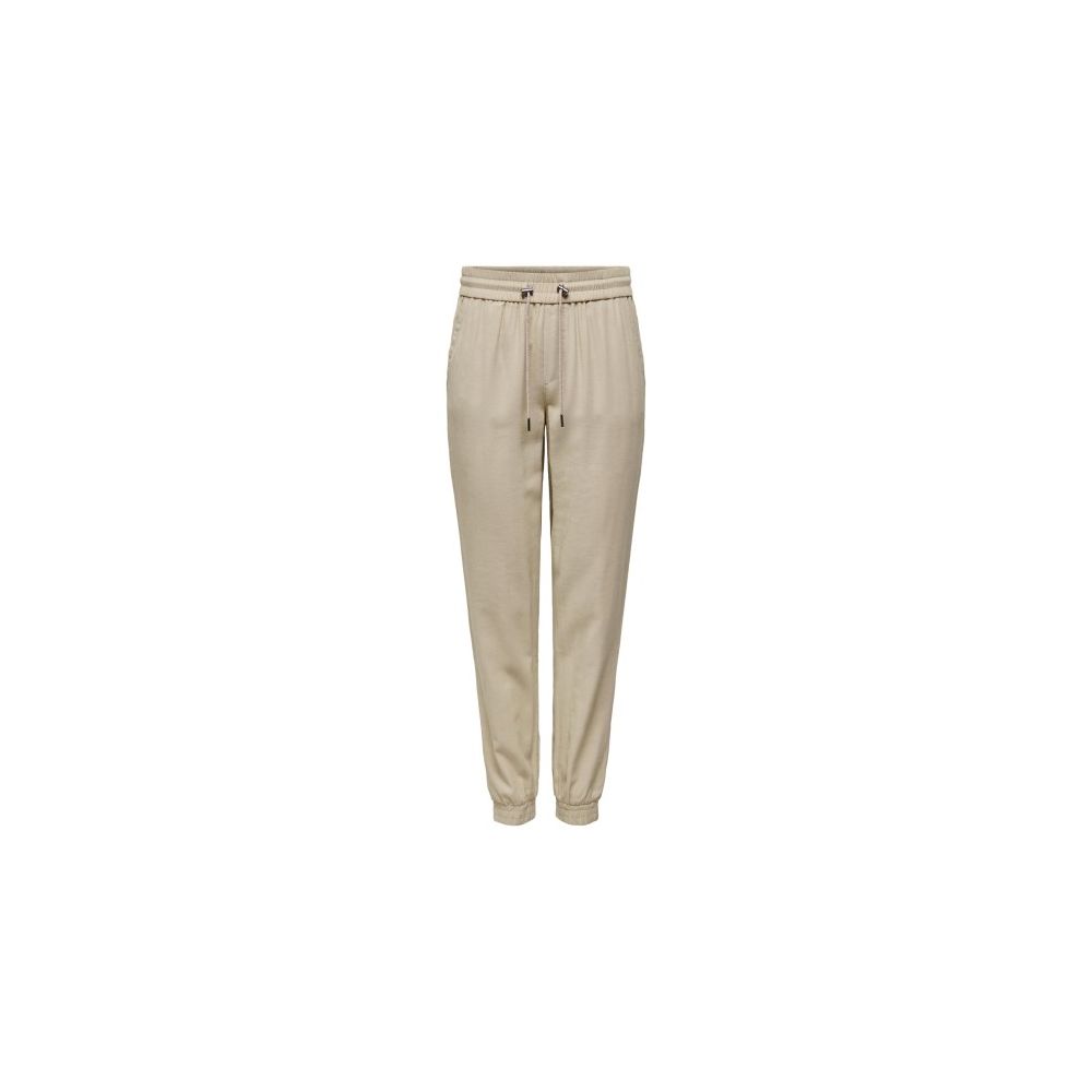 Beige Viscose Pant