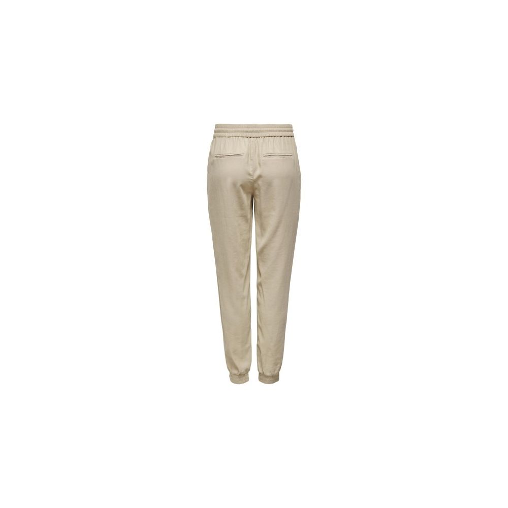 Beige Viscose Pant