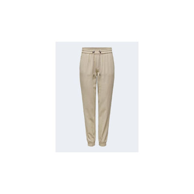 Beige Viscose Pant