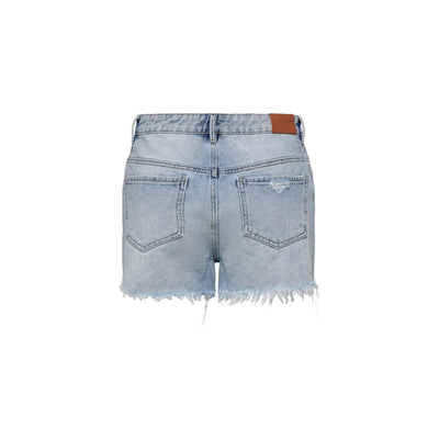 Light Blue Cotton Short