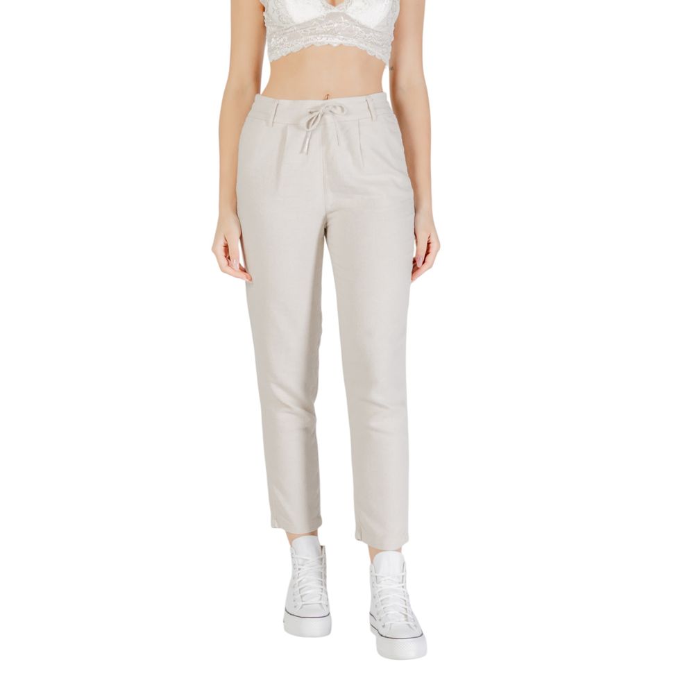 Bicolor Linen Pant