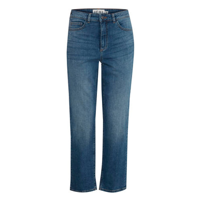 Blue Cotton Mom Jean