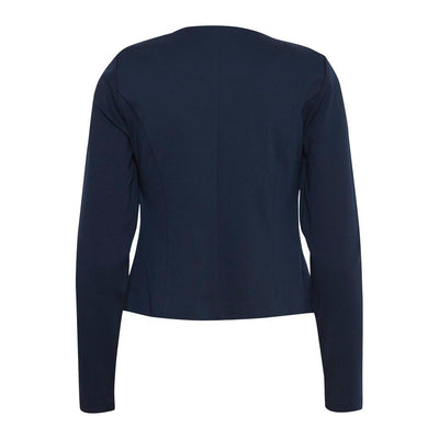 Blue Polyester Blazer