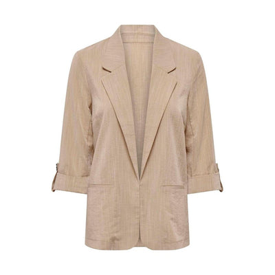 Beige Viscose Blazer