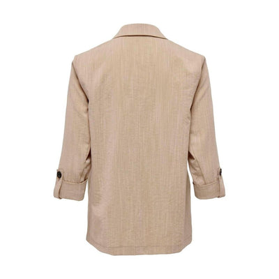 Beige Viscose Blazer