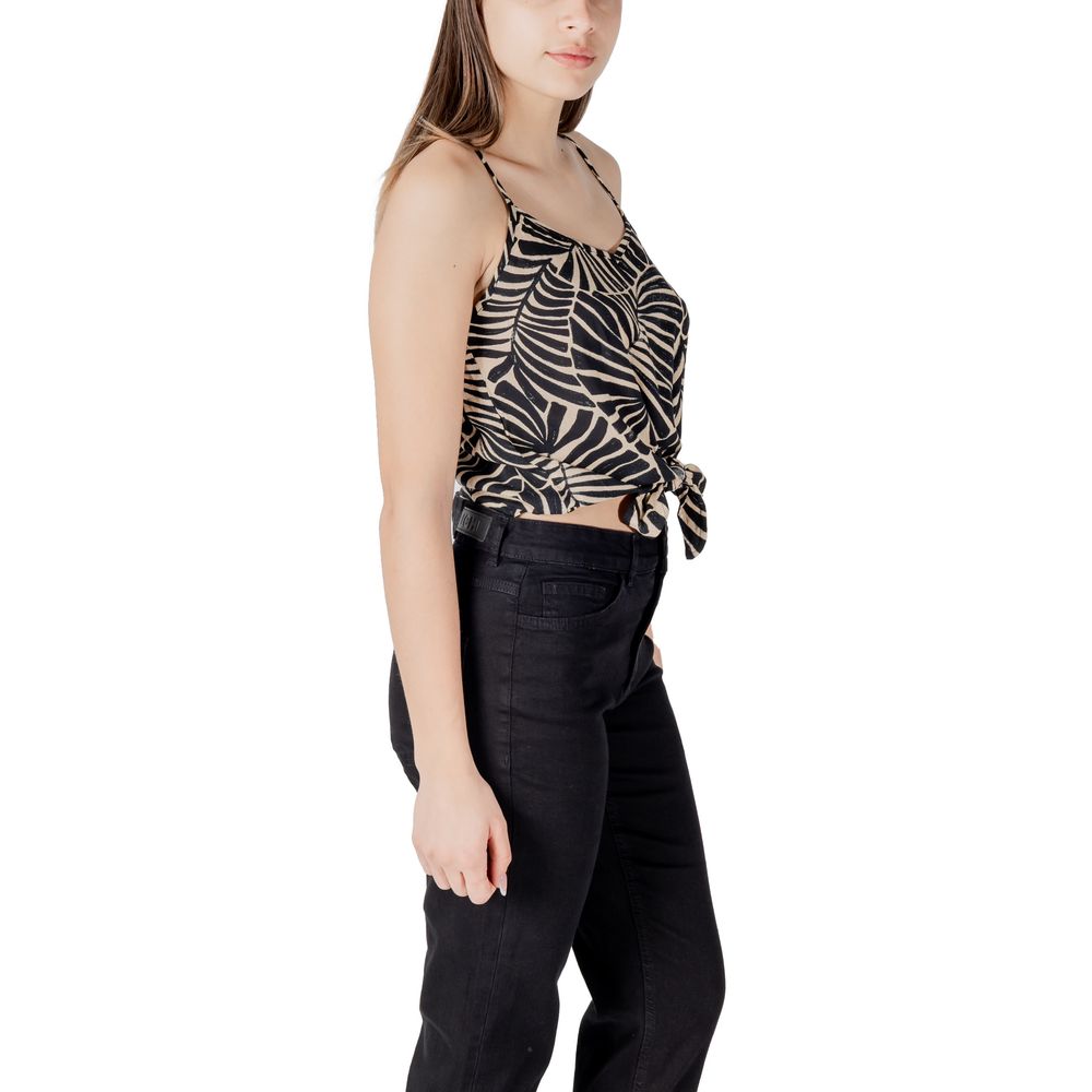 Black Viscose Tank Top