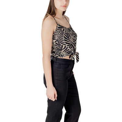 Black Viscose Tank Top