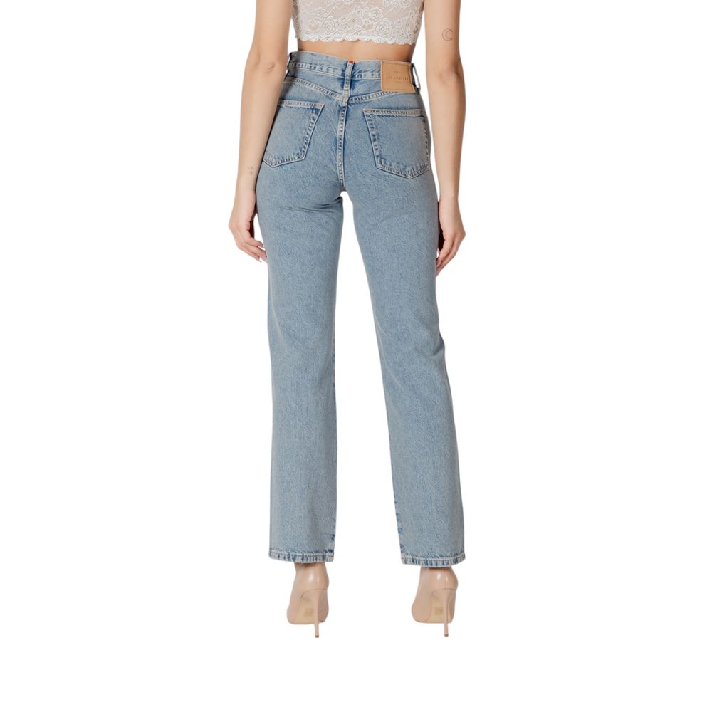 Blue Cotton Mom Jean