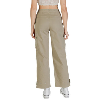 Beige Cotton Pant