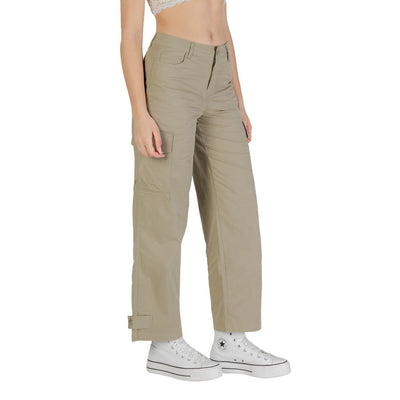 Beige Cotton Pant