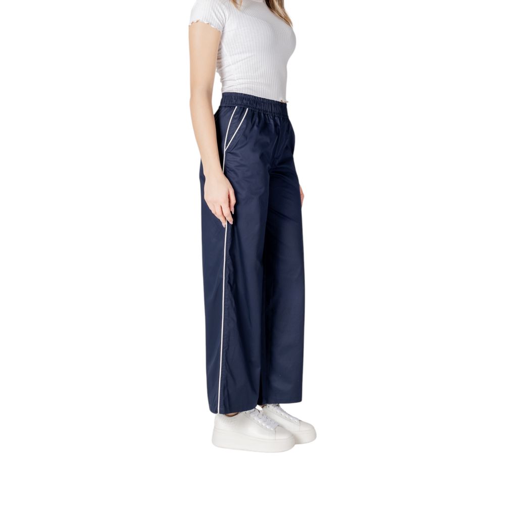 Blue Cotton Pant