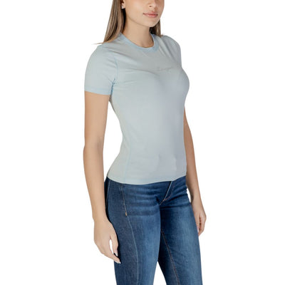 Blue Cotton T-Shirt