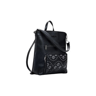 Black Polyethylene Backpack