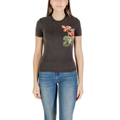 Black Cotton T-Shirt