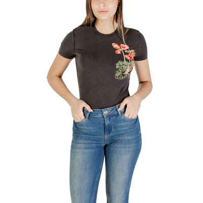 Black Cotton T-Shirt