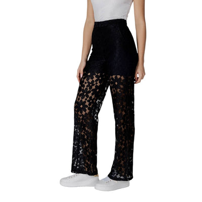 Black Polyester Pant
