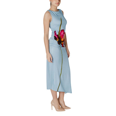 Blue Viscose Long