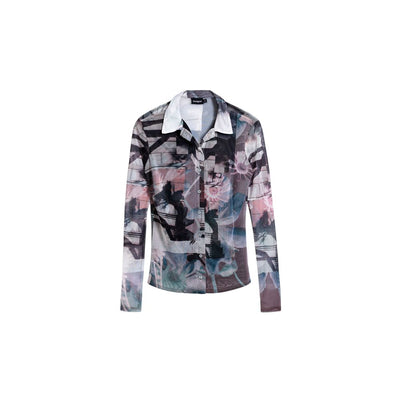 Black Polyester Shirt
