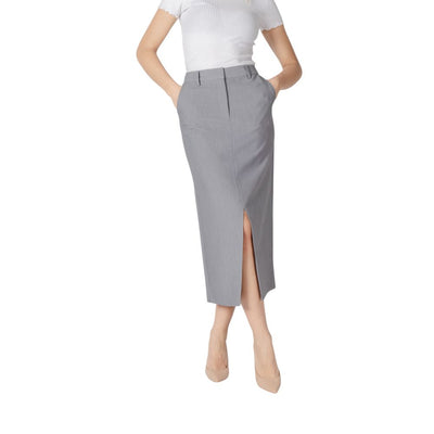 Gray Polyester Long