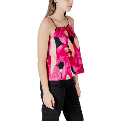 Pink Viscose Tank Top