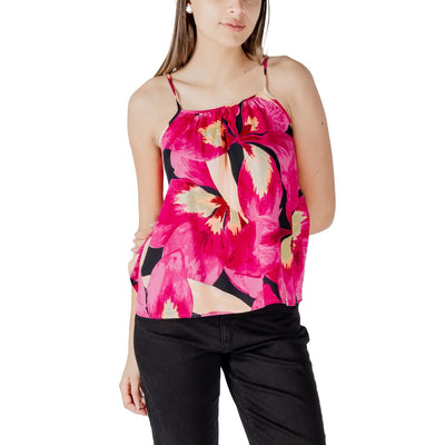 Pink Viscose Tank Top