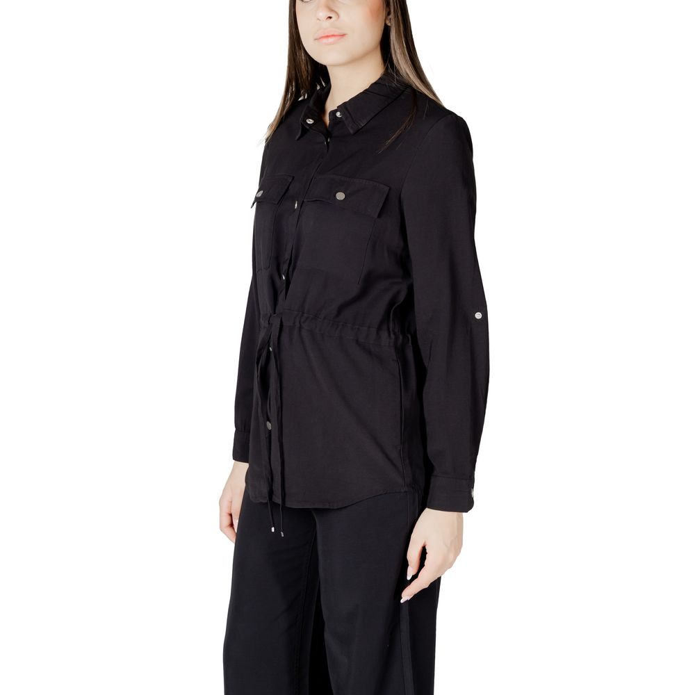 Black Viscose Shirt