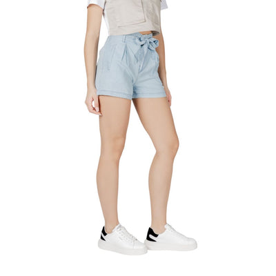 Light Blue Lyocell Short