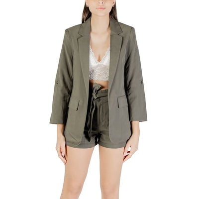 Green Viscose Blazer