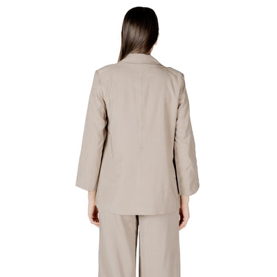 Beige Viscose Blazer