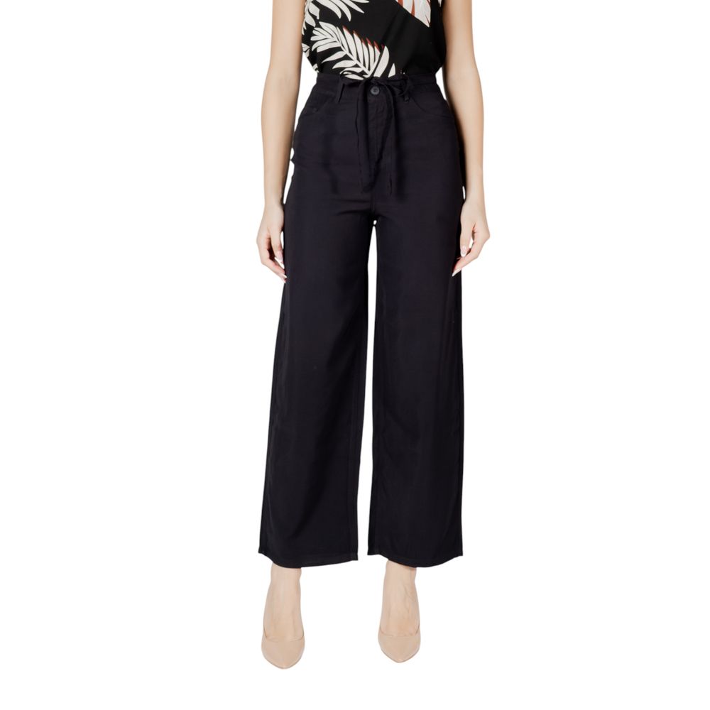 Black Viscose Pant