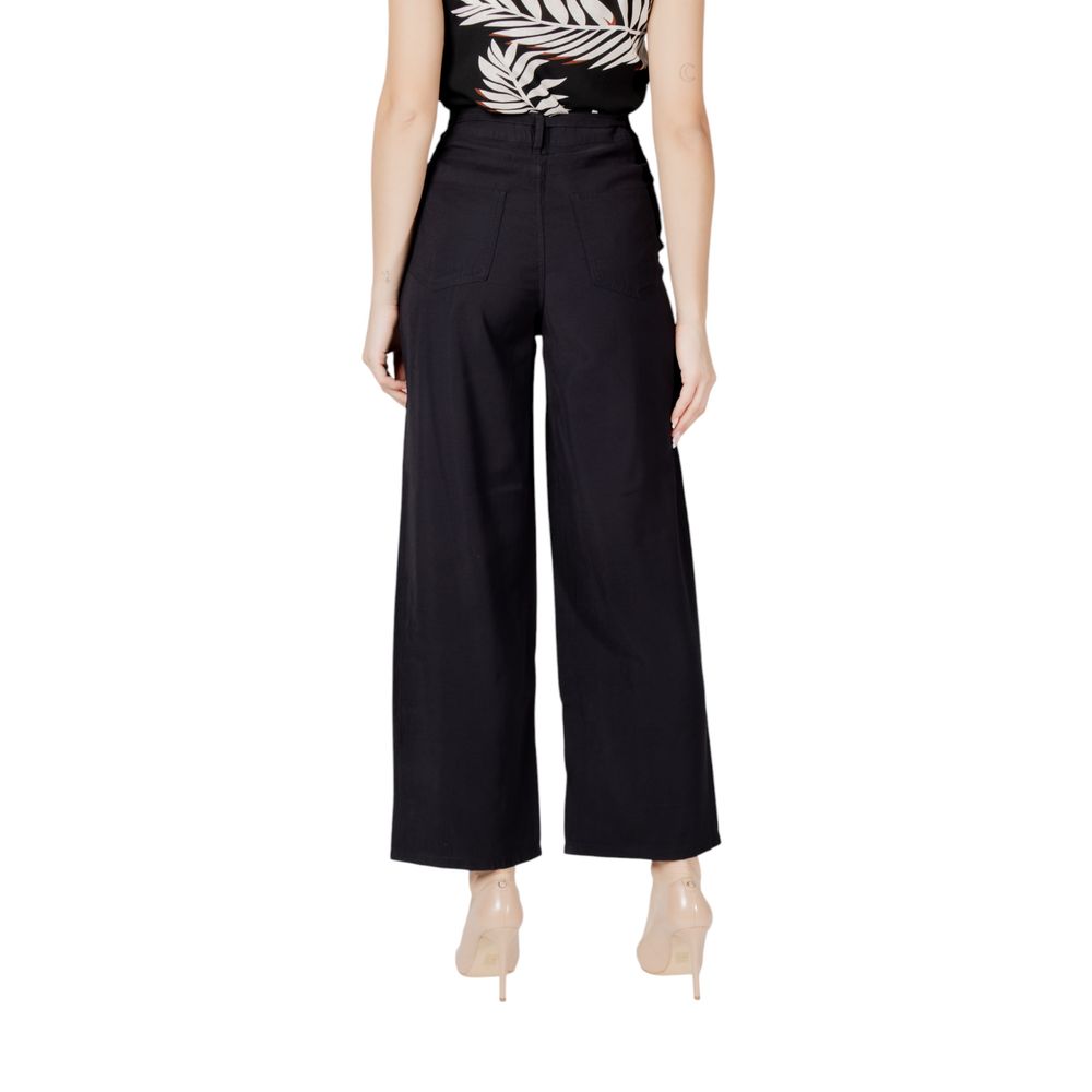 Black Viscose Pant