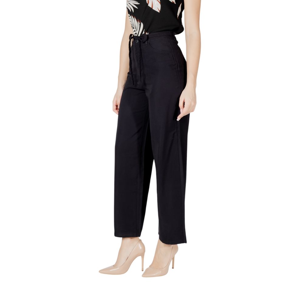Black Viscose Pant