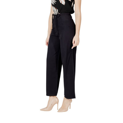 Black Viscose Pant