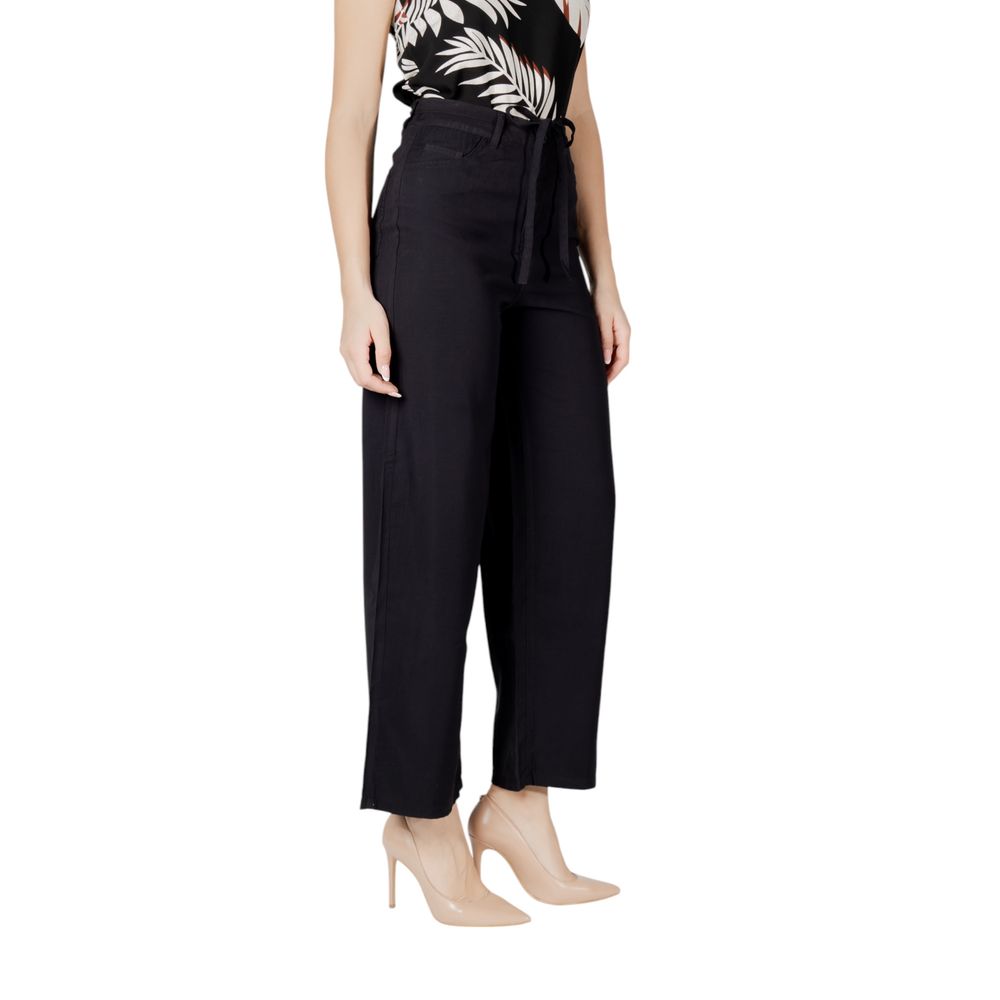 Black Viscose Pant