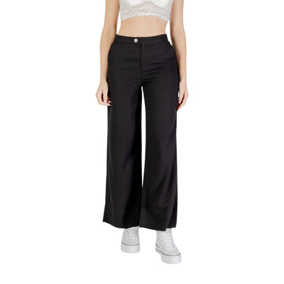 Black Viscose Pant