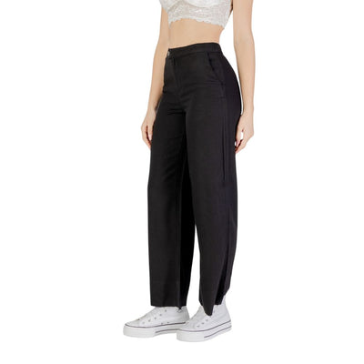 Black Viscose Pant