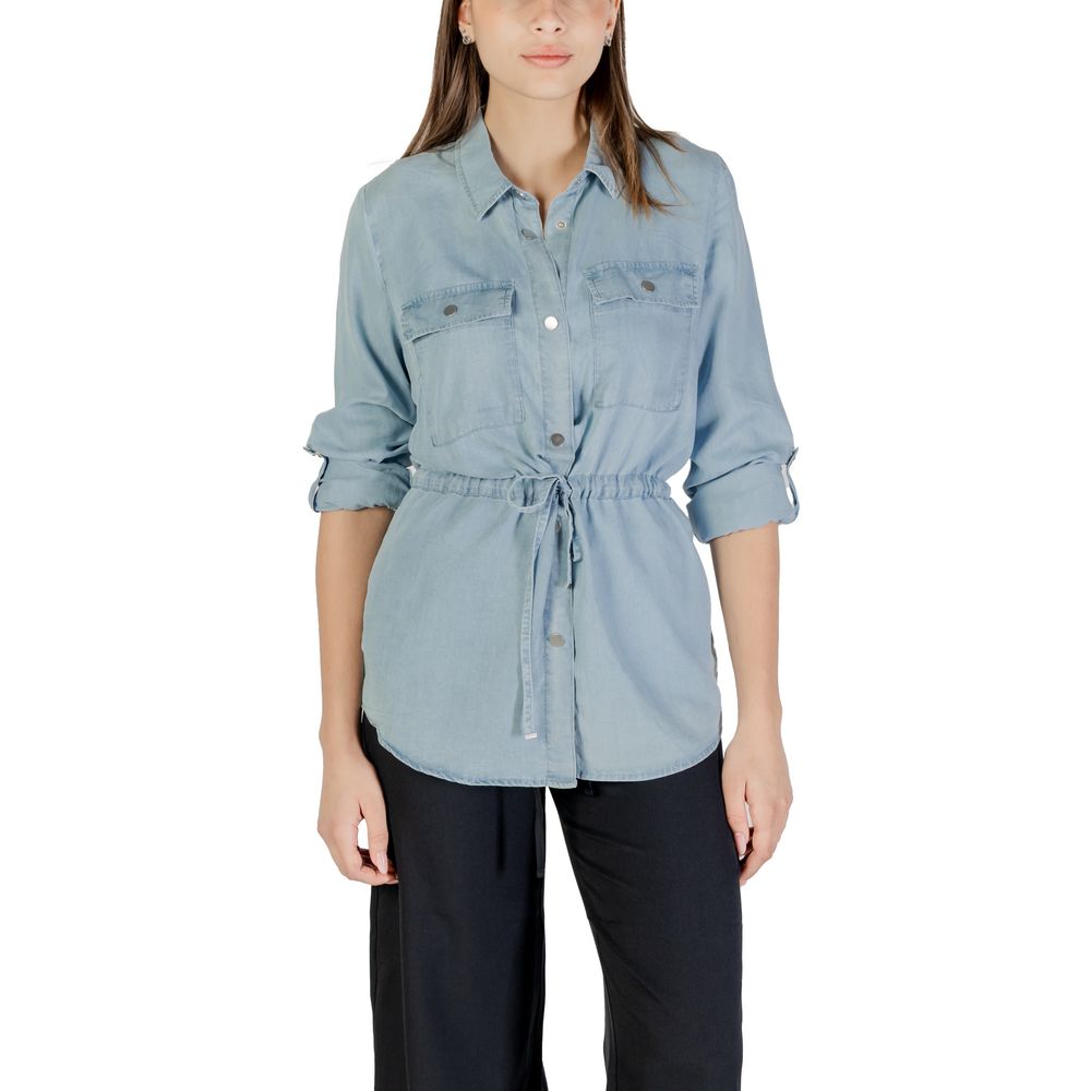 Light Blue Tencel Shirt